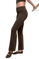 ALO Softsculpt Foldover Flare Legging (Short) Espresso