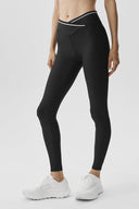 Airlift High-Waist Trifecta Legging Black/White