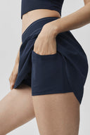 Match Point Tennis Skirt Navy