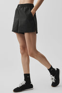Pinstripe Daylight Boxer Short Black/Titanium