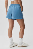 Pinstripe Daylight Boxer Short California Blue/White