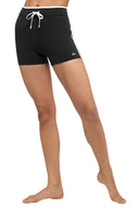 4" Airbrush High-Waist Race Pace Short Pink Wild Black/White