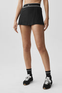 ALO Softsculpt Amp It Up Tennis Skirt Black