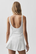 ALO Softsculpt Topspin Tennis Dress White