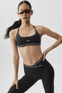 Airlift Trifecta Bra Black/White