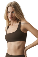 ALO Softsculpt Precision Bra Espresso