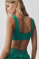 ALO Softsculpt Precision Bra Emerald Isle