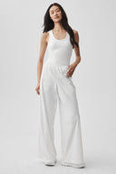 ALO Softsculpt No Nonsense Bra Tank White