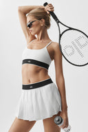 ALO Softsculpt Amp It Up Bra White/Black
