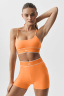 ALO Softsculpt Amp It Up Bra Satsuma Breeze