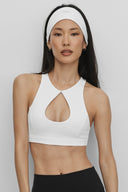 Airbrush Lock In Bra White