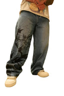 6036 - NARUTO DENIM JEANS BLUE