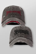 9137 - NARUTO WASHED DAD HATS GRAY/BLACK