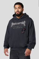 5073 - NARUTO PEEK THROUGH HOODIES BLACK/RED