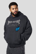 5073 - NARUTO PEEK THROUGH HOODIES BLACK/BLUE