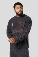 8073 - NARUTO LONGSLEEVES OF BLACK