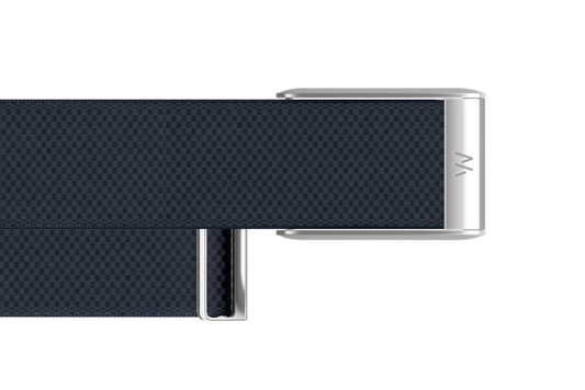 Whoop 5.0 Superknit Luxe Midnight with Titanium Band (12 Month Peak Subscription Included)