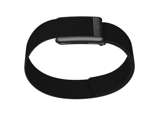Whoop 5.0 Coreknit Jet Black Bicep Band (12 Month Peak Subscription Included)