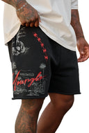 1066 - Sketch Shorts Black Wash