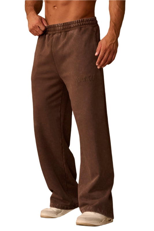 2041 - The Midnight Collection - Joggers Brown Wash