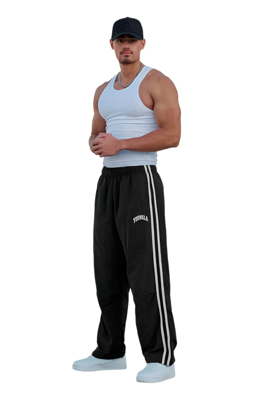 249 - Flagship Track Pants Black