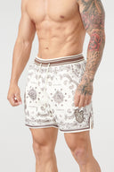 132 Infamous Bandana Shorts Chocolate