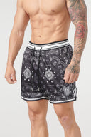 132 Infamous Bandana Shorts Black