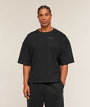 Accent Boxy T-Shirt boxy fit Black - Unmatched Kicks-GYMSHARK