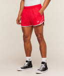 Accent Conditioning Shorts slim fit Athletic Red - Unmatched Kicks-GYMSHARK