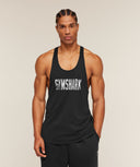 Accent Tank boxy fit Black - Unmatched Kicks-GYMSHARK