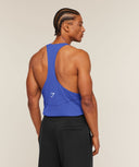 Accent Tank boxy fit Force Blue - Unmatched Kicks-GYMSHARK