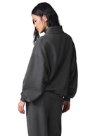 Accolade 1/4 Zip Pullover Anthracite - Unmatched Kicks - ALO