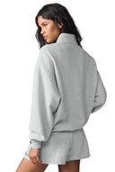 Accolade 1/4 Zip Pullover Athletic Heather Grey - Unmatched Kicks - ALO