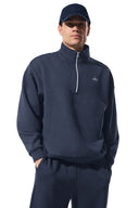 Accolade 1/4 Zip Pullover Navy - Unmatched Kicks - ALO