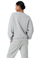 Accolade Crew Neck Pullover Athletic Heather Grey - Unmatched Kicks - ALO