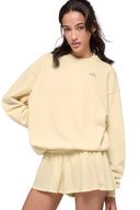 Accolade Crew Neck Pullover Candlelight Yellow - Unmatched Kicks - ALO