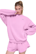 Accolade Crew Neck Pullover Candy Heart Pink - Unmatched Kicks - ALO