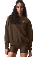 Accolade Crew Neck Pullover Espresso - Unmatched Kicks - ALO