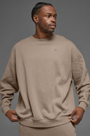 Accolade Crew Neck Pullover - Gravel - Unmatched Kicks - ALO