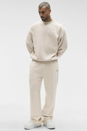 Accolade Crew Neck Pullover - Oatmeal Heather - Unmatched Kicks - ALO