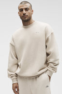 Accolade Crew Neck Pullover - Oatmeal Heather - Unmatched Kicks - ALO