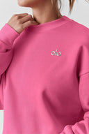 Accolade Crew Neck Pullover Paradise Pink - Unmatched Kicks-ALO