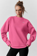 Accolade Crew Neck Pullover Paradise Pink - Unmatched Kicks-ALO