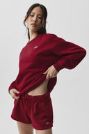 Accolade Crew Neck Pullover Summer Romance Red - Unmatched Kicks-ALO