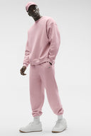 Accolade Crew Neck Pullover - Vintage Pink - Unmatched Kicks - ALO