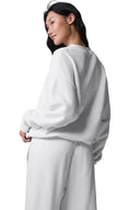 Accolade Crew Neck Pullover White - Unmatched Kicks - ALO