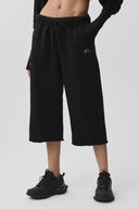 Accolade Cutoff Sweatpant Black - Unmatched Kicks-ALO