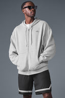 Accolade Full Zip Hoodie Athletic Heather Grey - Unmatched Kicks-ALO