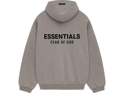 Fear of God Essentials Fleece Hoodie (FW24)Heather Gray