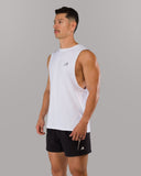 Adapt Cutoff - White - Unmatched Kicks - Alphalete